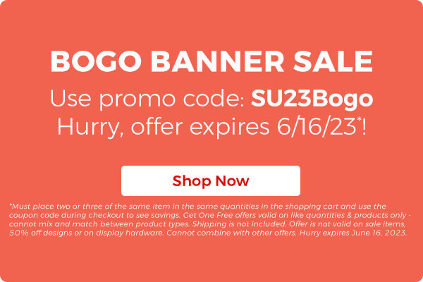 BOGO Banner Sale
