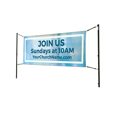 Outdoor Banner Display System Instructions