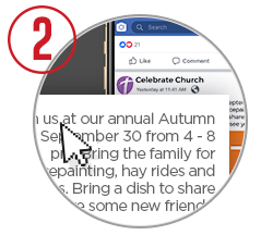 Customize your ad with Outreach Facebook Ads for Church Events and Services