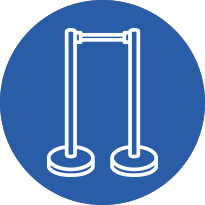 Church Stanchions by Outreach.com