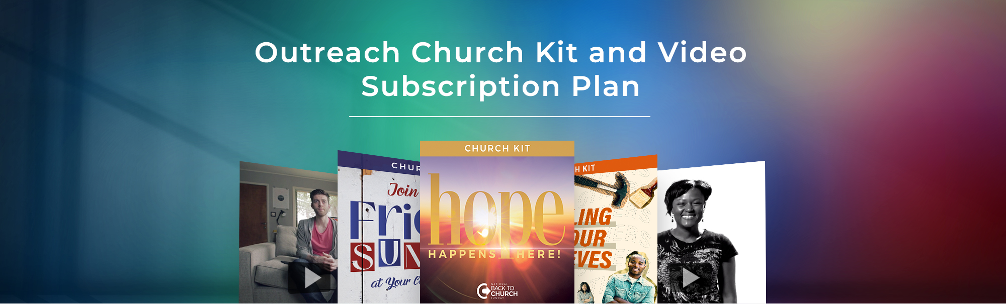 Sermon Series Church Kit and Video Subscription Plan from Outreach.com