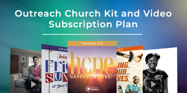 Sermon Series Church Kit and Video Subscription Plan from Outreach.com