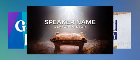 Sermon Series withn slide backgrounds for every kit