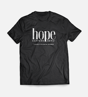 Hope Happens Here T-shirt