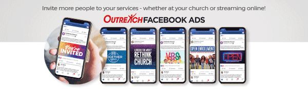 Outreach Facebook Ads for Church Events and Services