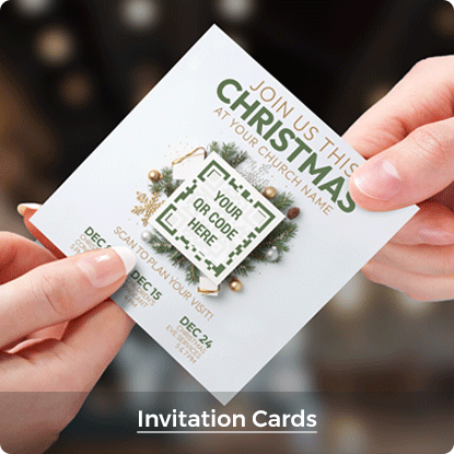 Church Invite Cards