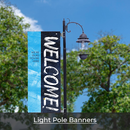 Church Light Pole Banners