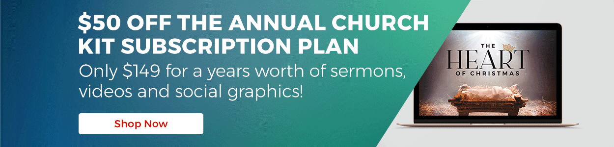 $50 Off Annual Sermon Series Kit Subsription