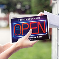 Church Banners, Postcard Mailings, Church Invitations & Bulletin Covers ...