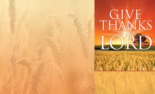 Bulletins, Fall - General, Give Thanks Lord - 8.5 x 14, 8.5 x 14