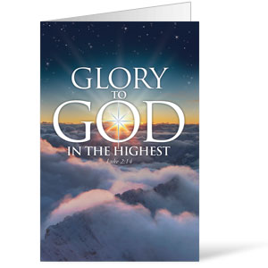 Glory To God  8.5 x 14 Bulletins