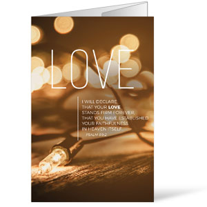 Lights of Advent Love Bulletins