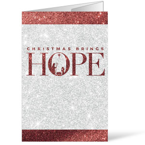 Christmas Brings Hope Sparkle Bulletins