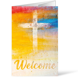 Welcome Cross Paint Bulletins