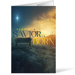 Behold A Savior Is Born Bulletins