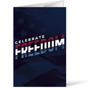 Celebrate Freedom Stripes Bulletins