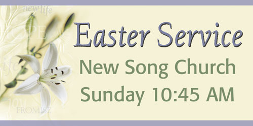 Banners, Easter, Easter Hope - 8, 4' x 8'
