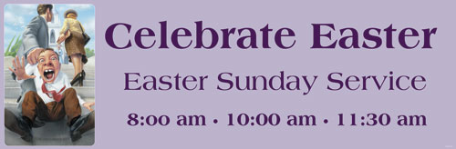 Banners, Easter, Easter Draag - 12, 4' x  12'