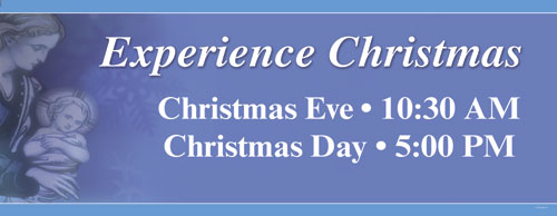 Banners, Christmas, Experience Christmas 3x8, 3' x 8'