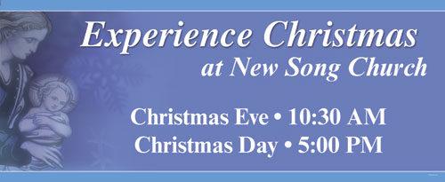 Banners, Christmas, Experience Christmas - 10, 4' x 10'