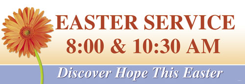 Banners, Spring - General, Discover Hope 2 - 15, 5' x 15'