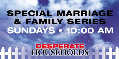 Banners, Sermon Series, Desperate Households - 8, 4' x 8'