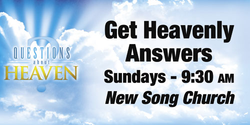 Banners, Sermon Series, Heaven - 8, 4' x 8'