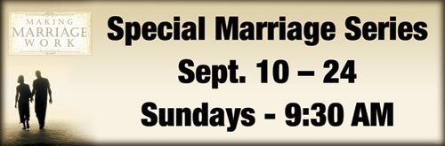 Banners, Sermon Series, Making Marriage Work - 15, 5' x 15'