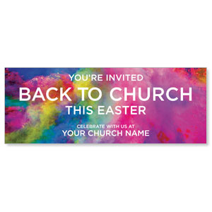 Back to Church Easter ImpactBanners