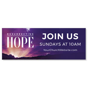 Resurrecting Hope ImpactBanners