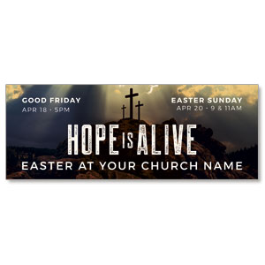 Hope Is Alive Crosses ImpactBanners