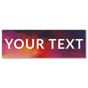 Vibrant Paint Your Text ImpactBanners