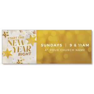 New Year Stars ImpactBanners