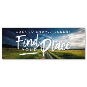 BTCS Find Your Place Stock Outdoor Banners