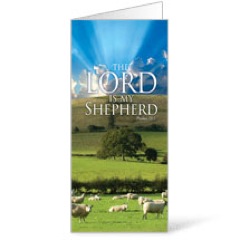 Lord My Shepherd 11 x 17 Bulletins
