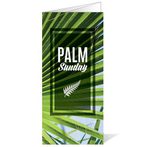 Green Palm Leaf Bulletins