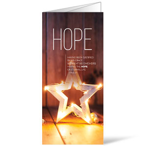 Lights of Advent Hope Bulletins