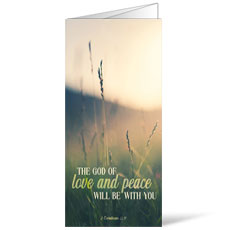 Love and Peace 2 Cor 13:11 