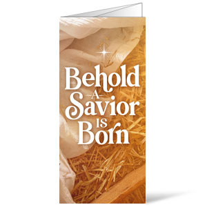 Behold A Savior Bulletins