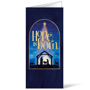 Hope Is Born Nativity Bulletins