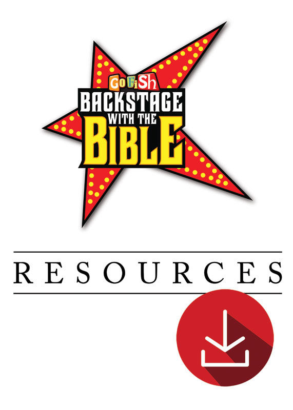 Campaign Kits, VBS / Camp, Go Fish Backstage With The Bible Digital Campaign
