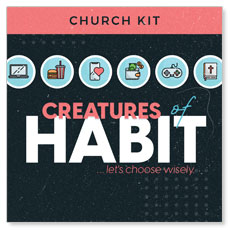 Sermon Series Church Kit Creatures of Habit from Outreach.com
