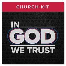 Sermon Series Church Kit In God We Trust from Outreach.com
