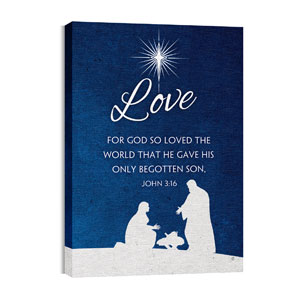 Advent Love 24in x 36in Canvas Prints