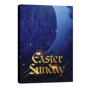 Easter Sunday Blue Tomb 24in x 36in Canvas Prints