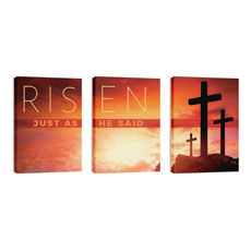 Risen Crosses Triptych 