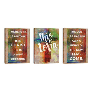 This is Love 2 Cor 5:17 24in x 36in Canvas Prints