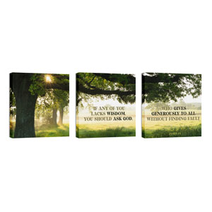 God Who Gives Generously 24 x 24 Canvas Prints