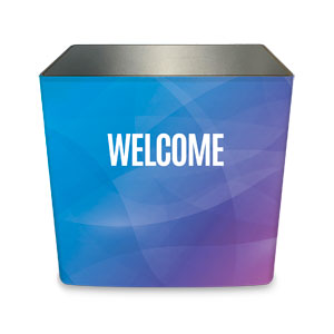 Bright Gradient Welcome Counter Sleeve Large Rectangle