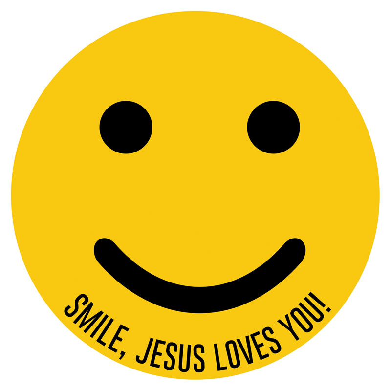 Smile Jesus Loves You InviteCard - Church Invitations - Outreach Marketing